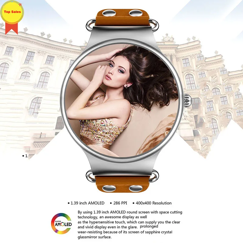 

high quality GPS Smart Watch Android 5.1 3G WIFI Watch MTK6580 business Smartwatch iOS Android For Samsung Gear S3 Xiaomi Phone