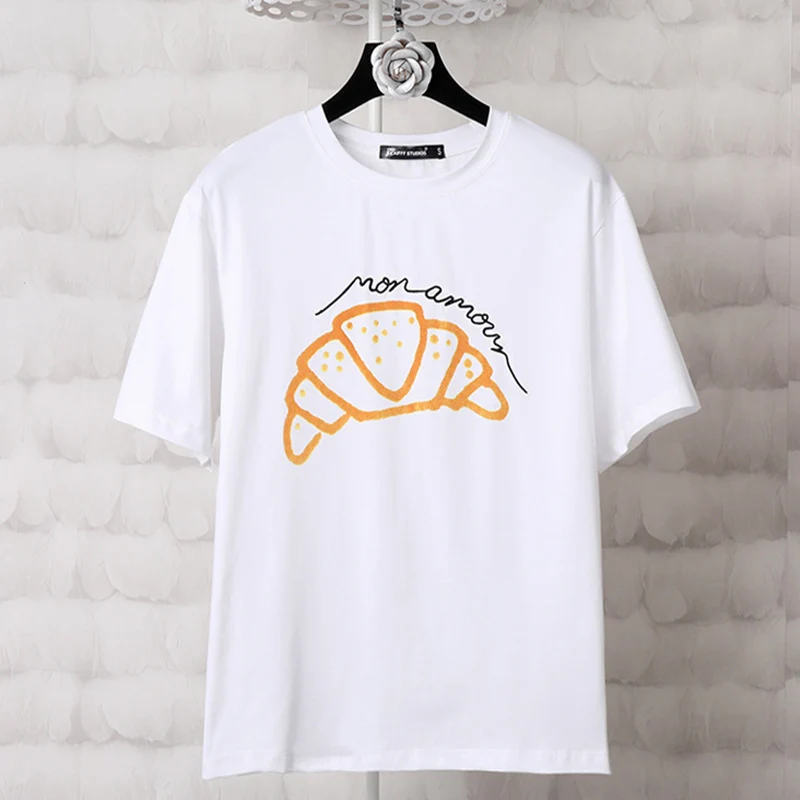 

La MaxPa White Tshirt O-Neck Girls Can Do Anything Casual Summer Tops For Women 2019 Fashion T shirt Cotton Healthy Lifestyle