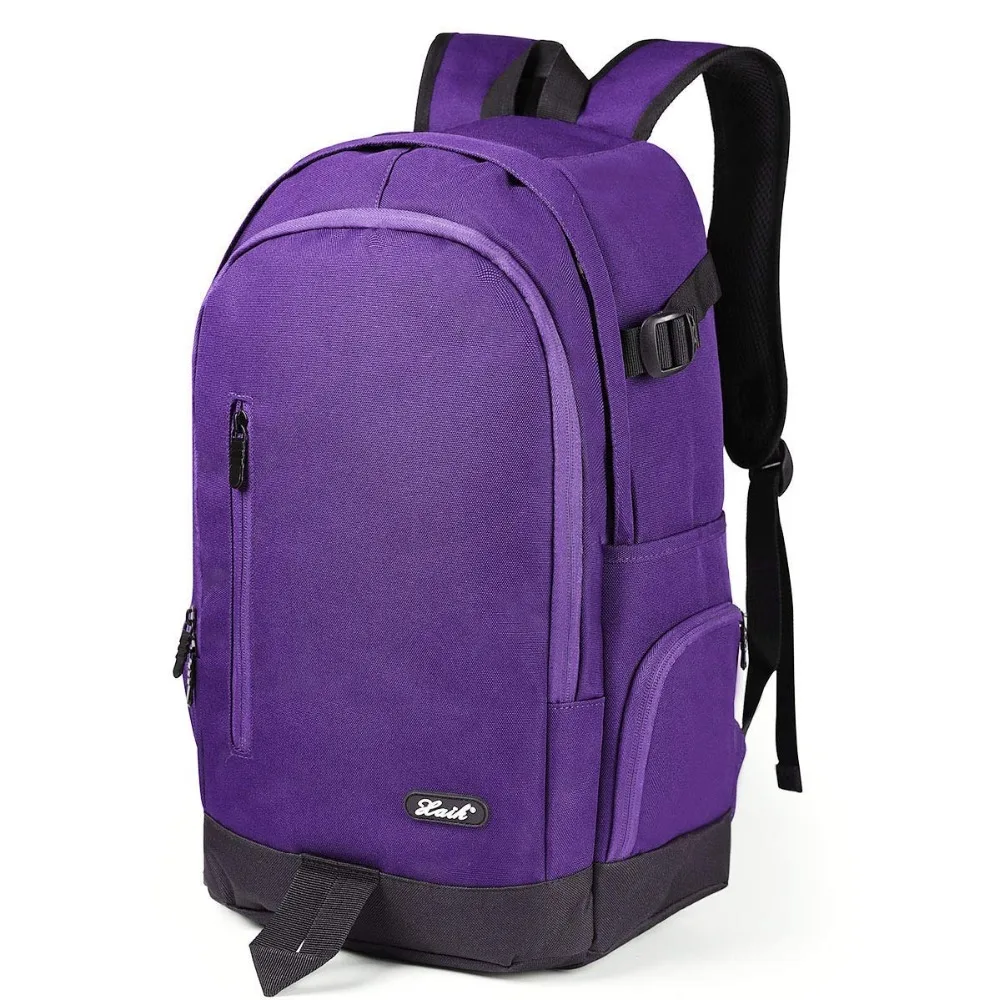 2018 USB Charging Bagpack Men Women 15inch Laptop Backpacks For Teenager Fashion Male Female Mochila Leisure Travel Backpack (14)