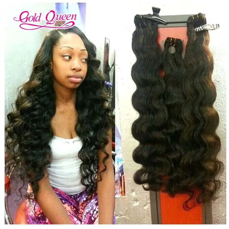 Gold Queen Hair Products Brazilian Loose Wave Sew In Hair
