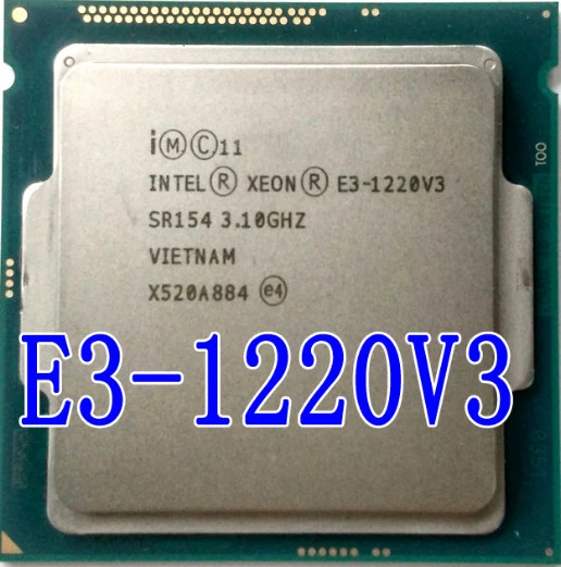 Intel Xeon 12 V3 12 V3 3 1ghz 8mb 4 Core Sr154 Lga1150 Cpu Processor 12 V3