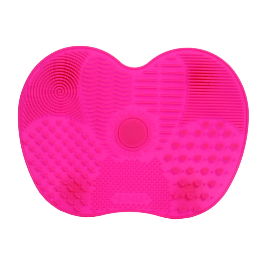 Silicone Makeup Brush Cleaner Pad Foundation Makeup Brush Scrubber Board Make Up Washing Brush Gel Cleaning Mat Hand Tool