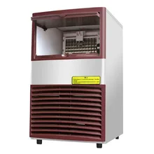 Коммерческий льдогенератор молоко чай кофе магазин бар льдогенератор куб делая машину ZB-120A