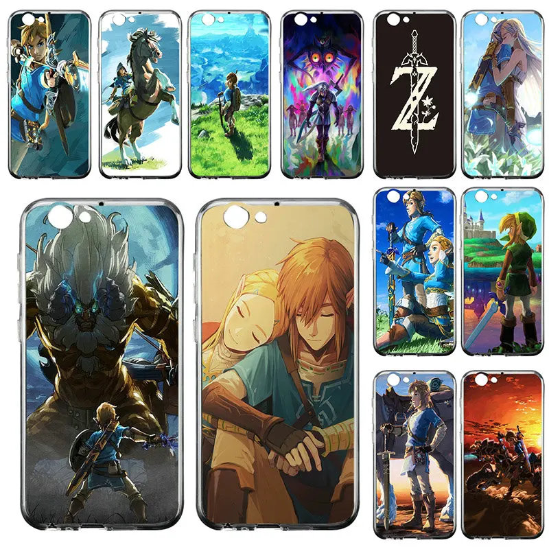 

Soft TPU Silicone Mobile Phone Case for HTC U11 Desire 530 630 626 628 816 820 One A9 E9 M7 M8 M9 M10 Plus The Legend Of Zeldas