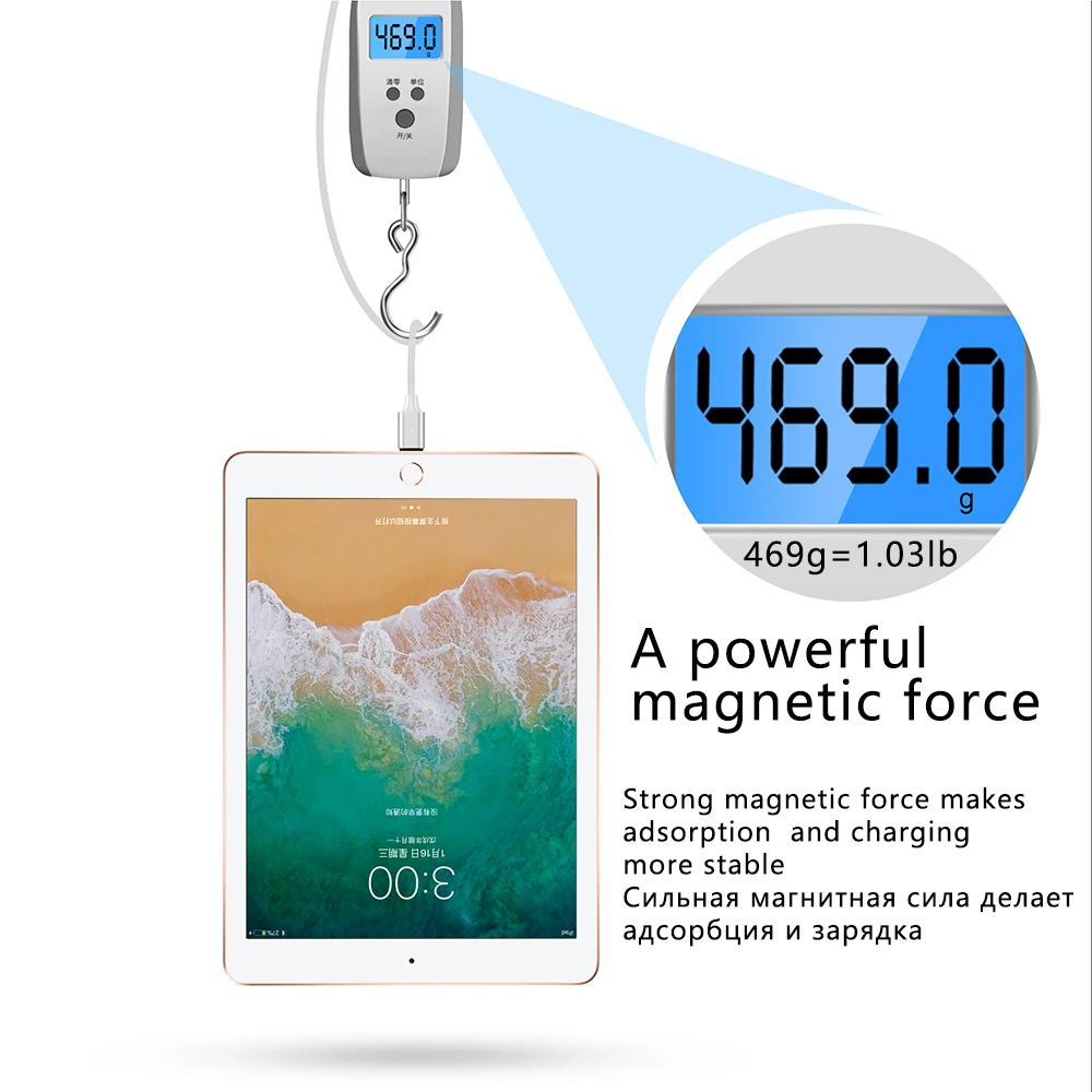 Магнитный зарядный кабель WSKEN X2 для iPhone Micro USB Type C 3A магнитный Samsung C|Кабели