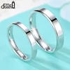 Effie Queen 100% 925 Sterling Silver Women Rings Classic Simple Style Finger Ring for Men Anniversary Wedding Band Jewelry BR73 ► Photo 2/6