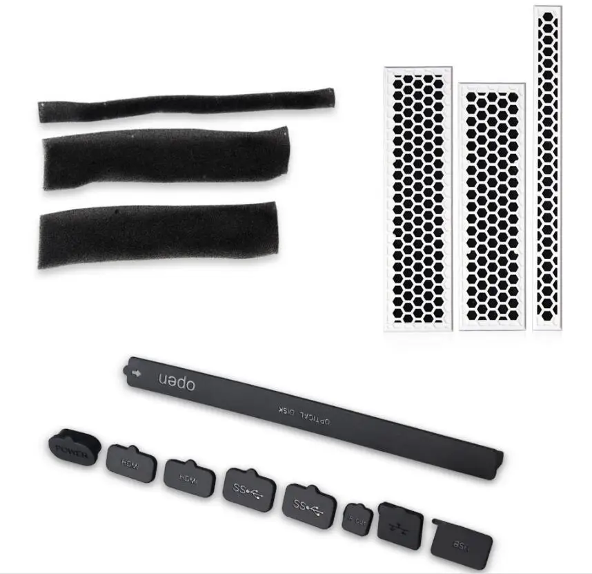 For Xbox one S Gaming Console DIY Dust Proof Prevent Cover Case Mesh