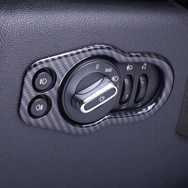 Для MINI Cooper хэтчбек F56 полностью внутренняя наклейка из углеродного волокна наклейка крышка ручка вентиляционная консоль панель Корпус чехол Аксессуары