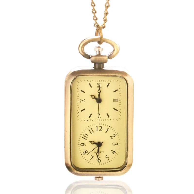 Bronze pocket watch on a chain Clearance