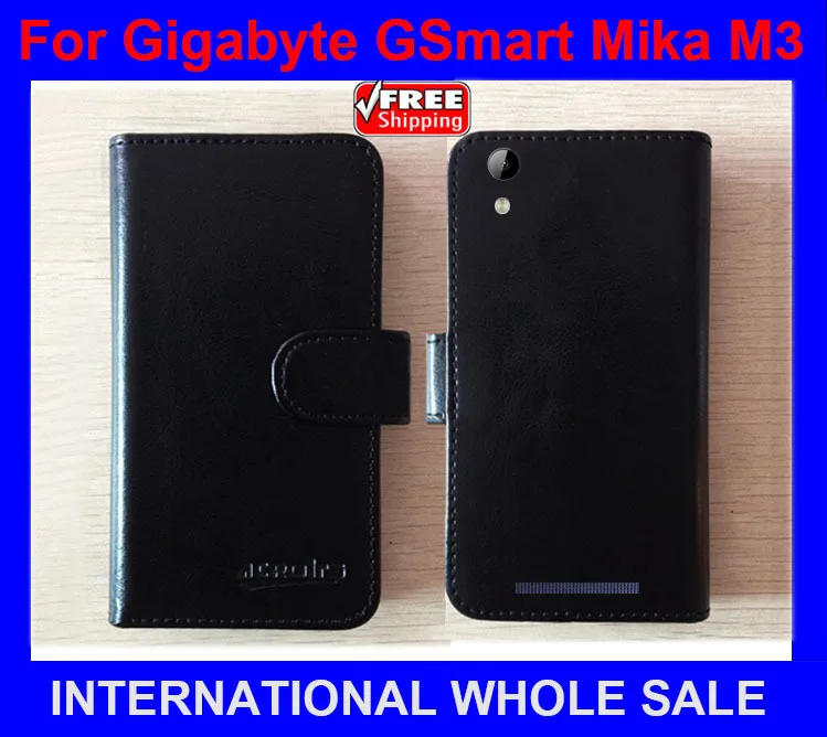 Заводская цена кожаный оригинальный эксклюзивный чехол-книжка для GSmart Mika M3 с