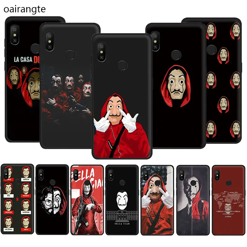 Чехол для телефона la casa de papel TV из мягкого ТПУ Для Xiaomi Poco X3 Nfc Mi 8 9 10 SE A2 A3 Lite 6 A1 2s Max 3 F1
