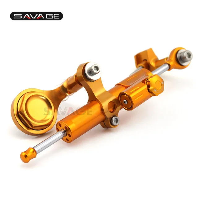 

Steering Damper Stabilizer For YAMAHA YZFR1 YZF R1 YZF-R1 2007-2014 Motorcycle Accessories Adjustable Linear with Bracket