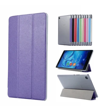 

M5 8.4'' Silk PU Leather Case Cover Slim Tablet PC Protective Stand For Huawei MediaPad M5 8.4 SHT-AL09 SHT-W09 Shockproof Skin