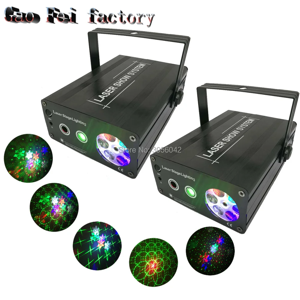

2pcs/lot Fairy Laser Light Projector Moving Stars Party laser projection christmas Spotlight