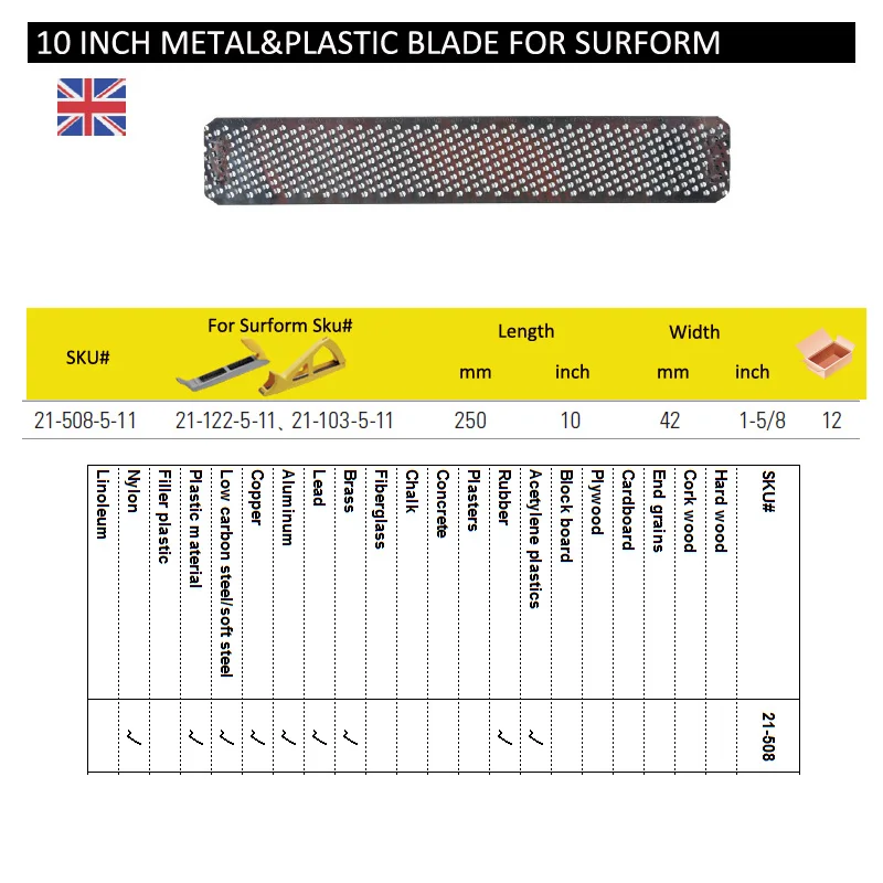 21-293 393 299 508 398 515 surform blades des size4