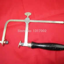 Акция! 2 шт/лот пила лук регулируемый, высококачественная черная деревянная ручка, ювелирные изделия делая инструменты и машина