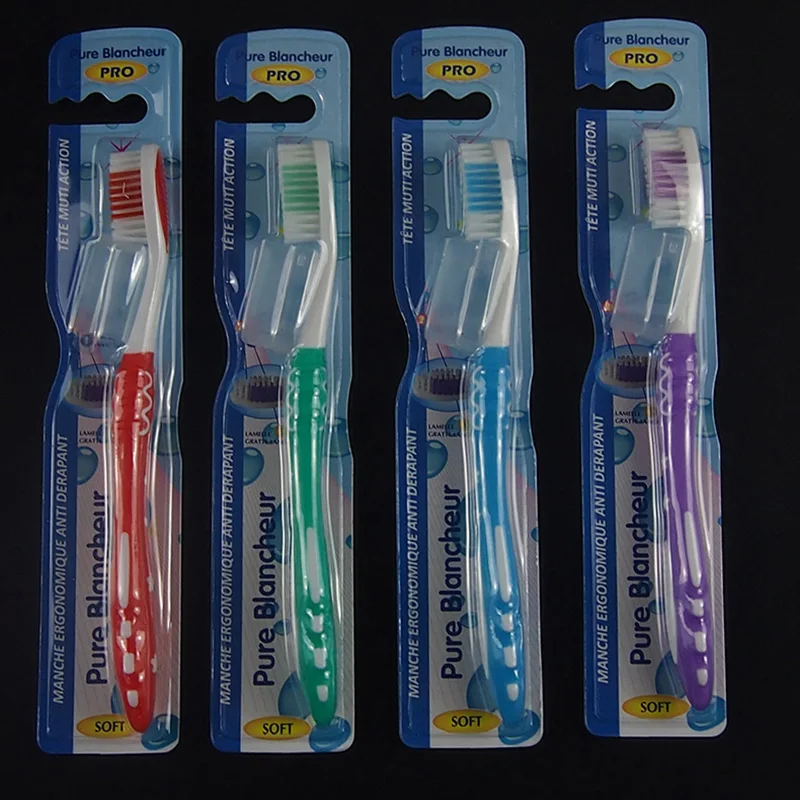 

DR.PERFECT Home Use Medium Soft Toothbrush 12pcs /Box Fancy Packing Super Hard Toothbrush Deantal Care Oral Cleaning