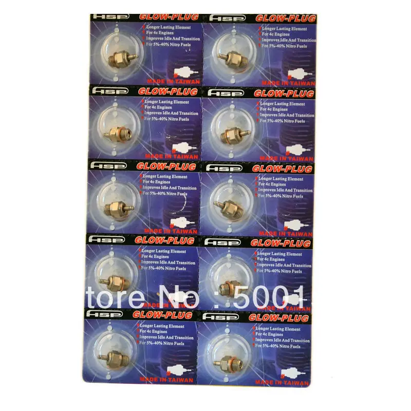

NEW ENRON 10 x HSP Super Glow Plug Nitro RC #4 70117 Hot Engines Traxxas OS N4
