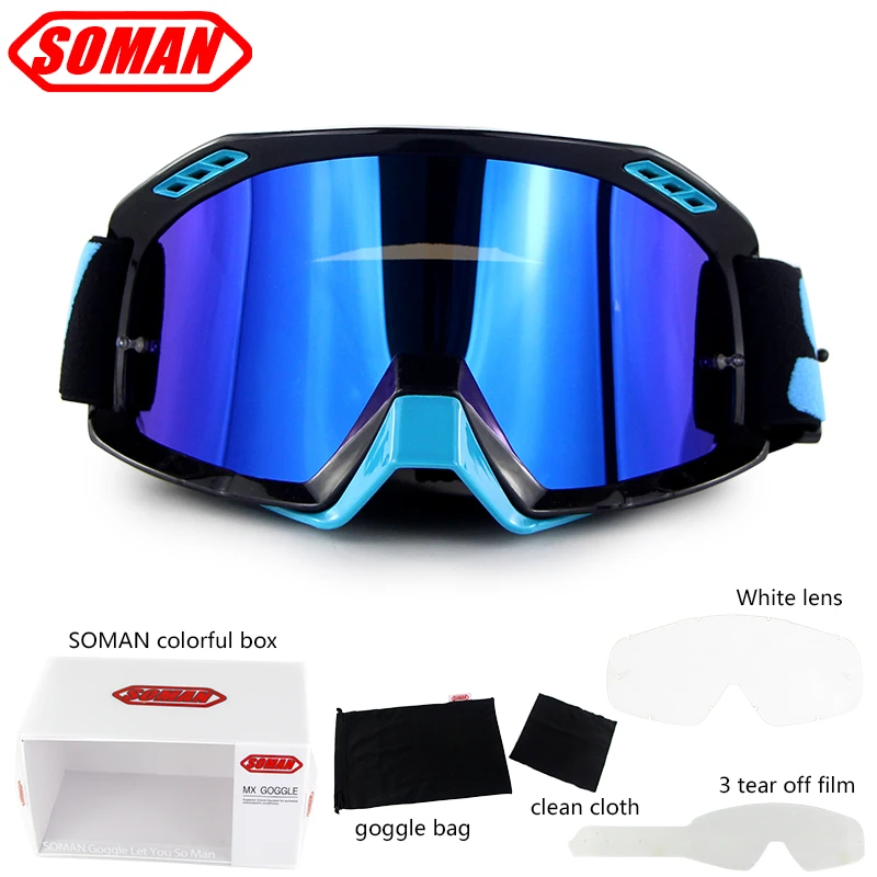 Мотоциклетные очки для велосипедистов забрало шлема маска Moto Sunglasess 5 шт. оторвать Пленки& 1 шт. заменить Len