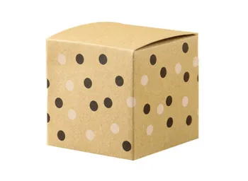 

creative Kraft paper dots candy bag DIY new marriage charm Shower Favor Candy Boxes Wedding Party Gift hold bag