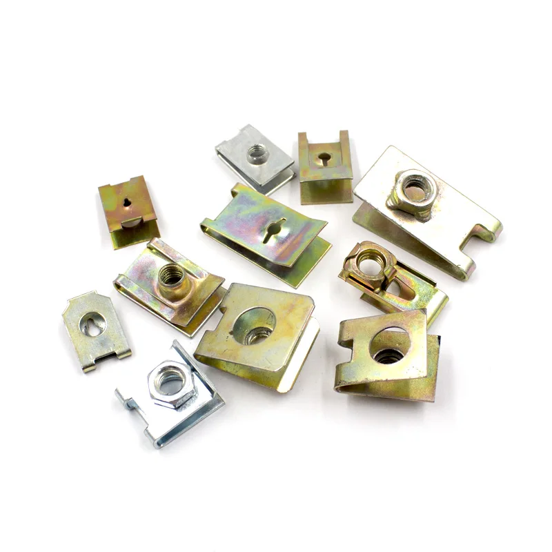  KE LI MI Universal Mixed Auto Car Self-tapping Screw Metal U-Type Base Iron Fender Bumper Leaf boar