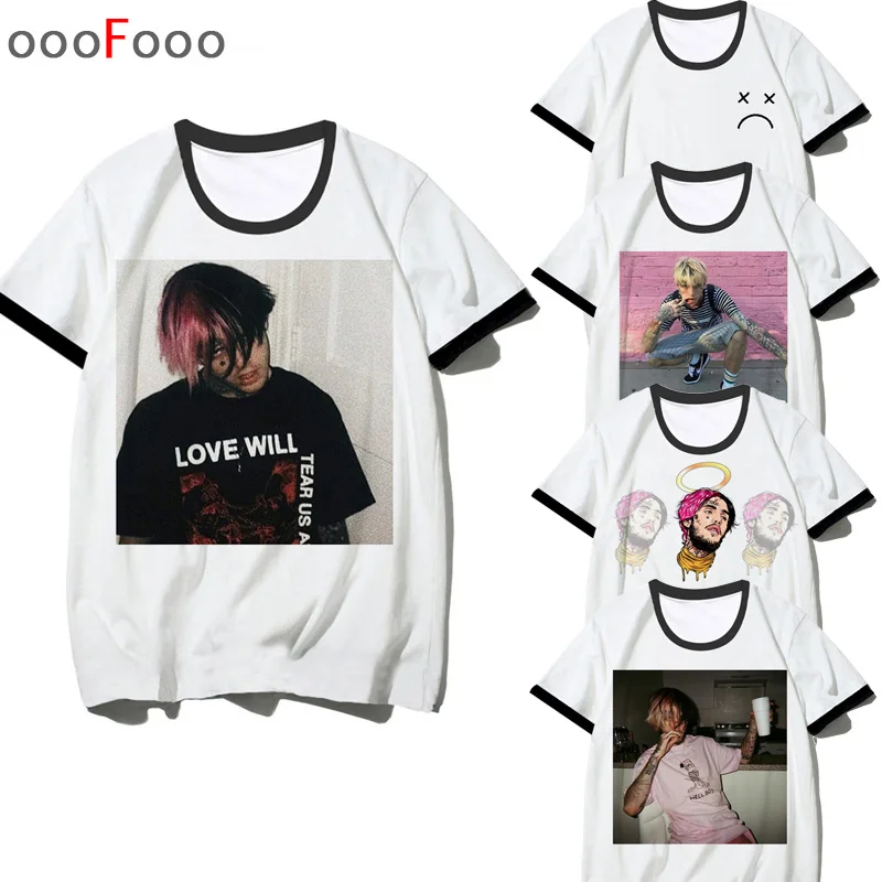 

lil peep rap t shirt hip hop hanukkah tshirt streetwear men rapper music Men Cool t-shirt top tee nale/women funny Short Sleeves