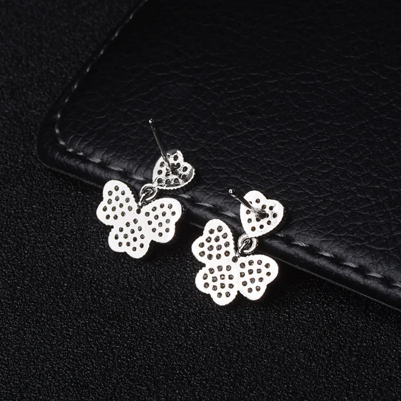 

S925 silver earrings, Heart leaf earring, Jewelry & Accessories,Fashion Jewelry,Stud Earrings.