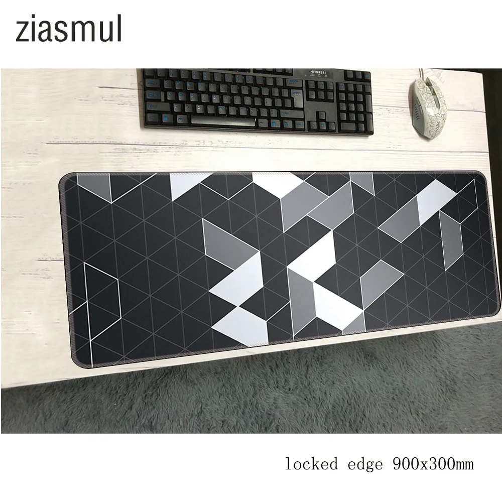 Коврик для мыши Steelseries треугольные обои большой игровой коврик клавиатуры и 900*300
