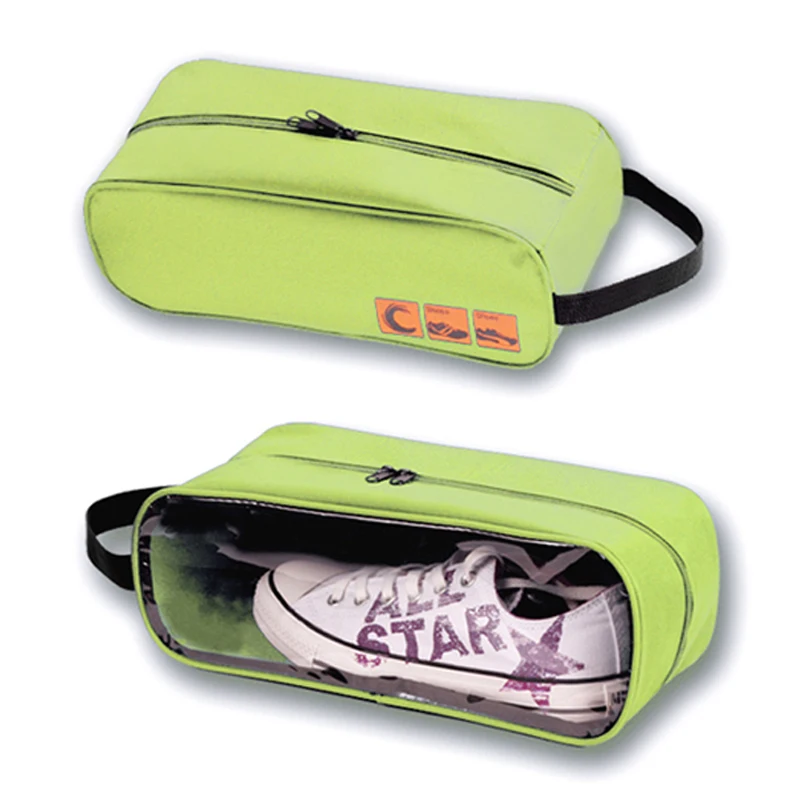 Travel necessary sunroof visible shoe bag waterproof breathable shoe
