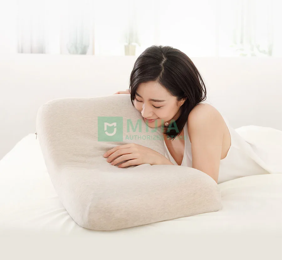 Xiaomi Летний прохладный сон подушка вентилируемый гель пены памяти хлопок с антибактериальным внутренним пузырем