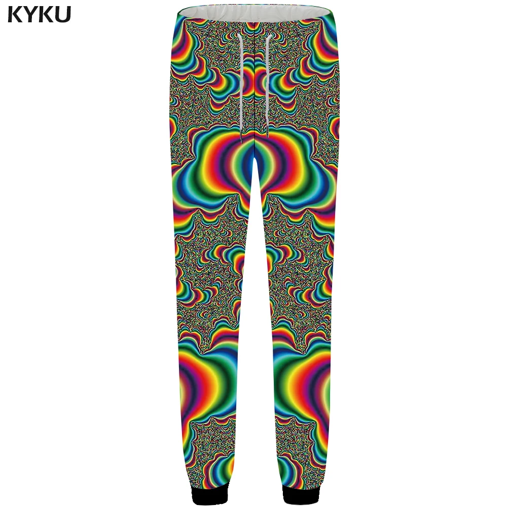 joggers with graphics