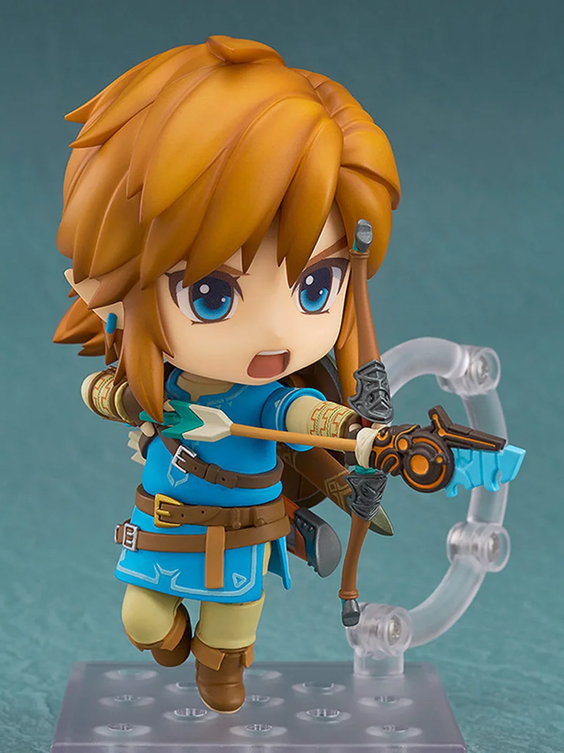 The Legend Of Zelda Breath Of The Wild Version Link Mini Figure733 Link PVC Action Figure Toy Christmas Gift for Kids (3)