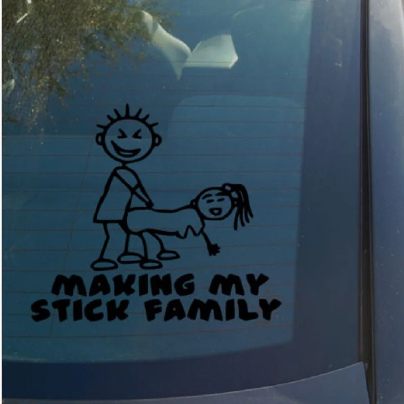 (20 pieces/lot) Wholesale funny Making my stick family ...