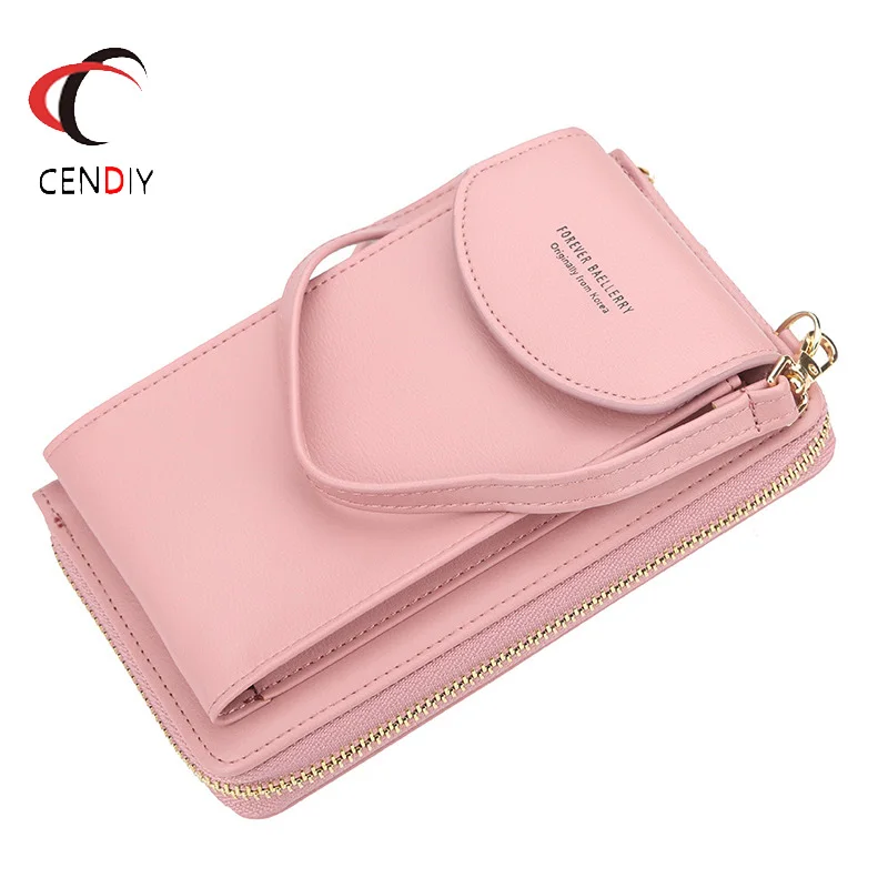 

Fashion Women Wallet Shoulder Bags Chain Mobile Phone Bag Ladies Small Messenger Bag for Women Small Pocket Designer Clutch 2019
