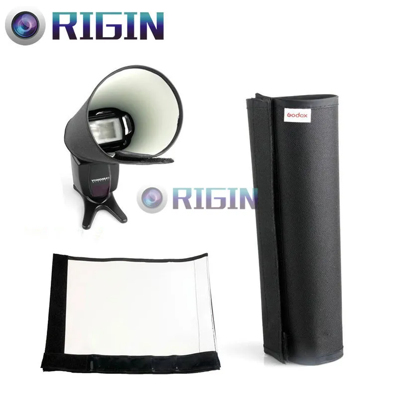 

Godox SN3030 31cmx26.8cm Foldable Snoot Flash Beam Cloth Diffuser Tube For DSLR Camera Speedlite Free Shipping