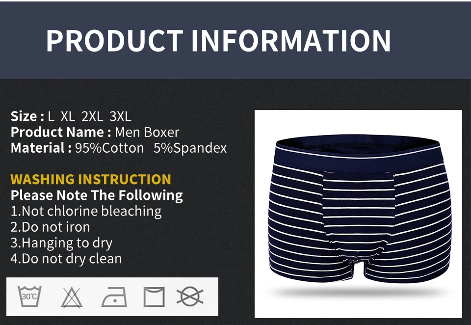 6 mens underwear boxers