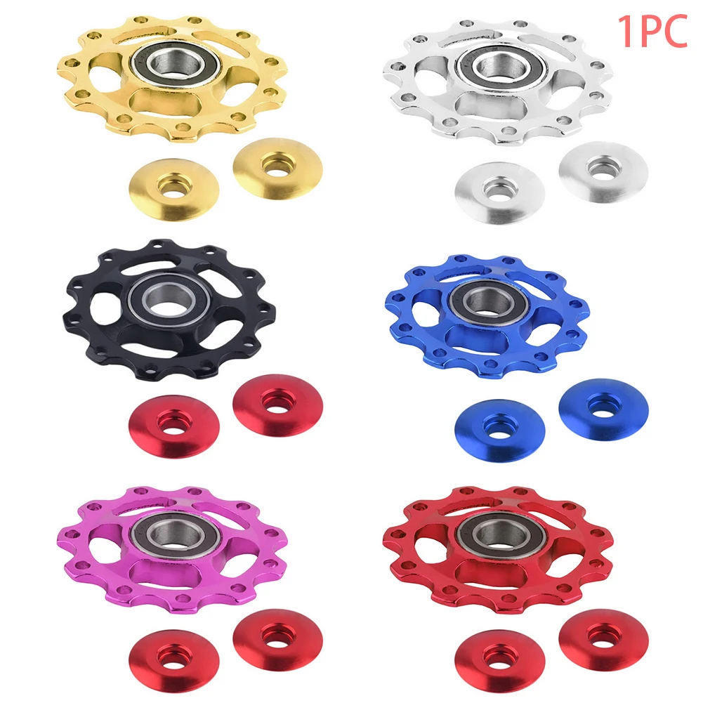

11T Ultralight Wheel Rear Derailleur Pulley Guide Pulley Wheel Rear DurableOutdoor Bearing Universal Bicycle Par~Q