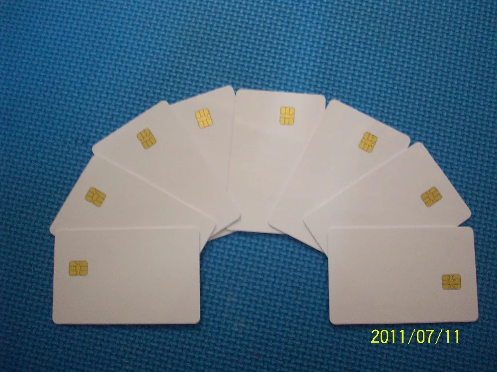 Оригинальная карта памяти Siemens SLE5528/контактная карта/чип-карта с 1024x8-bits EEPROM, ISO 7816