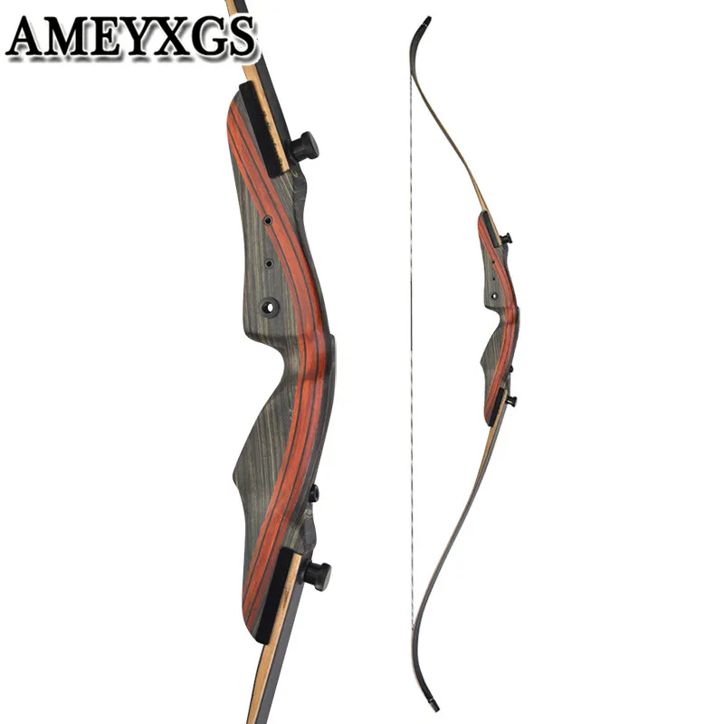 

62inch 20-50lbs Archery Recurve Bow Draw weight Right Hand Takedown Bow For Outdoor Camping Game Hunting Shooting Accessories