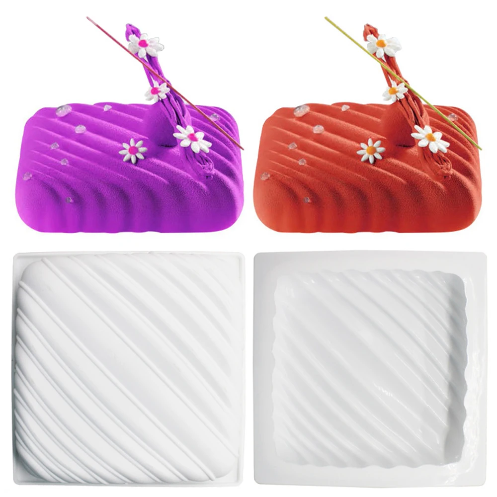 New Silicone Mold Pillow Cake Mould Silikonowe Formy 3D Mousse Baking