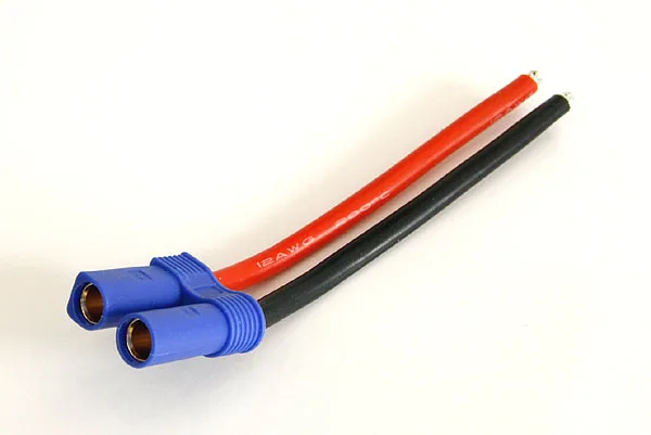 

EC5 Female Connector W/ 10CM 12AWG Wire for RC Model Airplane Multicopter