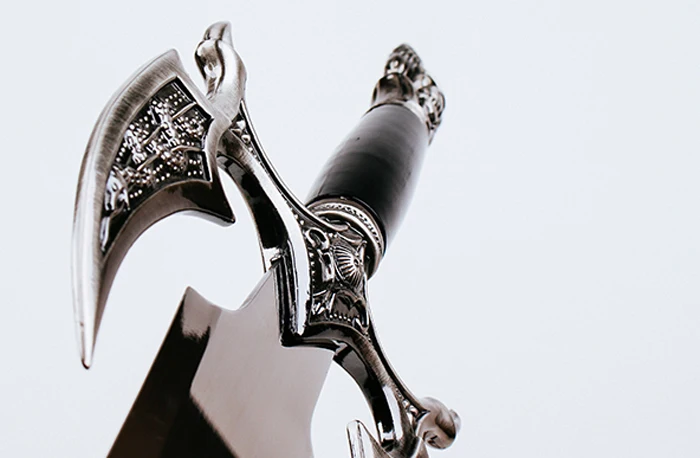 World of Warcraft Хроматически закаленный меч из нержавеющей стали материал 97 см домашний декор