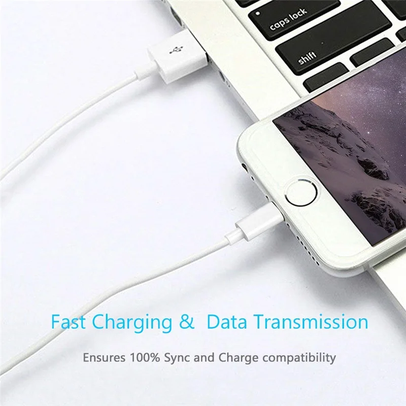 20cm-1m-2m-3m-Data-Usb-Charger-Charging-Cable-for-IPhone-X-XR-XS-Max-8