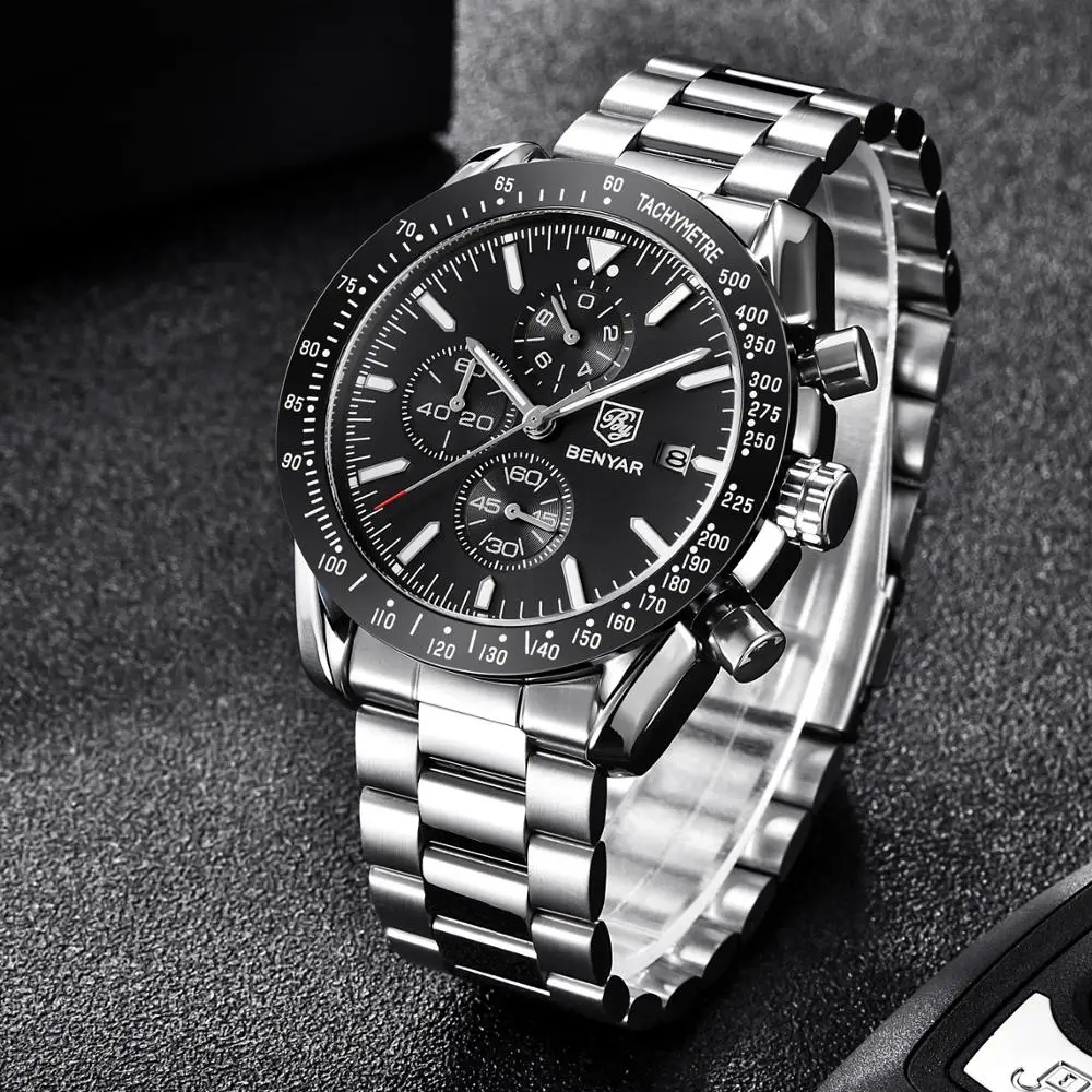 Часы класса люкс от 2016 года North Watches спортивные мужские часы с кожаным ремешком