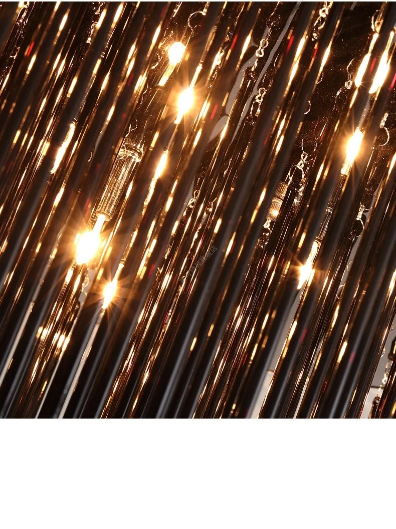 Luminárias de Teto de Cristal Conduziu a Lâmpada do Teto Quarto de Luxo Sala de Estar Preto Lampara Techo Plafondlamp Rodada Lustre 11 Cheap Luzes de teto