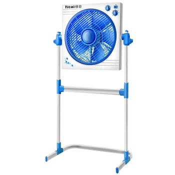

15/ 4 Gear Electric Air Cooling Fan Safe Floor 60mm Fan Desktop Remote Control Lifting Mute Negative Ion Summer Cooler Machine