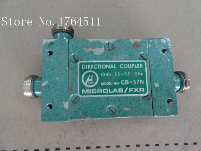 

[BELLA] MICROLAB/FXR CB-57N 1.5-3.0GHz Coup:10dB N supply coupler