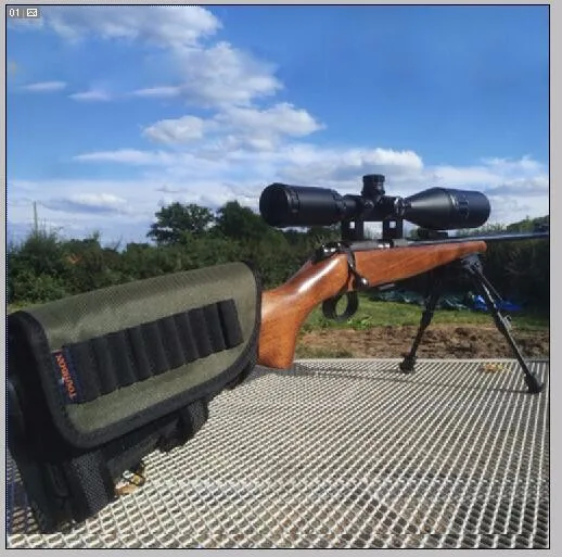 Cartuchos de Munição Titular com 3 Tourbon Caça Tiro Rifle Arma Buttstock Bochecha Resto Almofadas Ajustáveis Acessórios 2 High Quality Esporte e Lazer