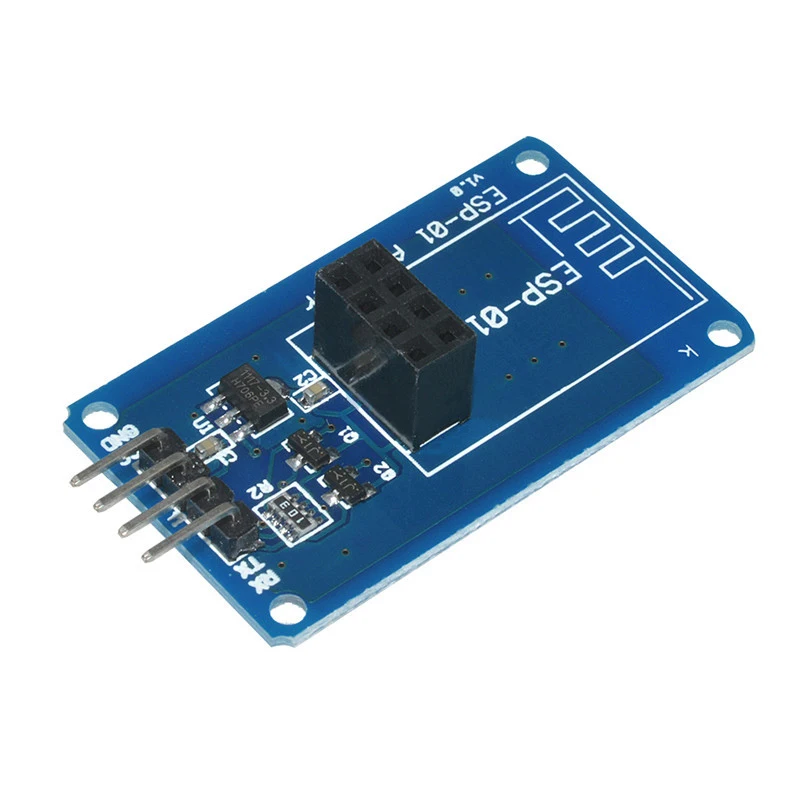 ESP8266 ESP 01 Serial WiFi Wireless Adapter Module 3.3V 5V Esp01 Breakout PCB Adapters
