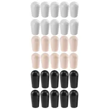 10 шт, 4 мм, 3 цвета Пластик гитары рычажный переключатель, наконечник Кепки наконечник кнопки для LP Электрогитары Запчасти аксессуары